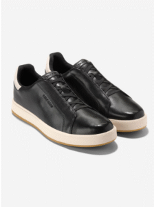 cole haan men grandpro luxe black sneakers